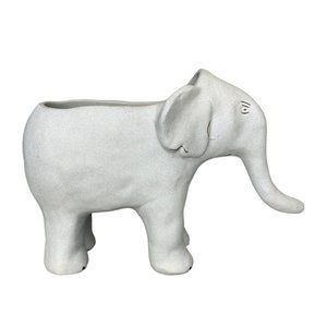 Leah Reena Goren Elephant Planter for Anthropologie, Gray Zoomorphic Boho‎ Decor